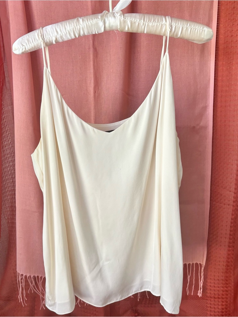 Quince Ivory Lightweight Slip Cami Tank Top